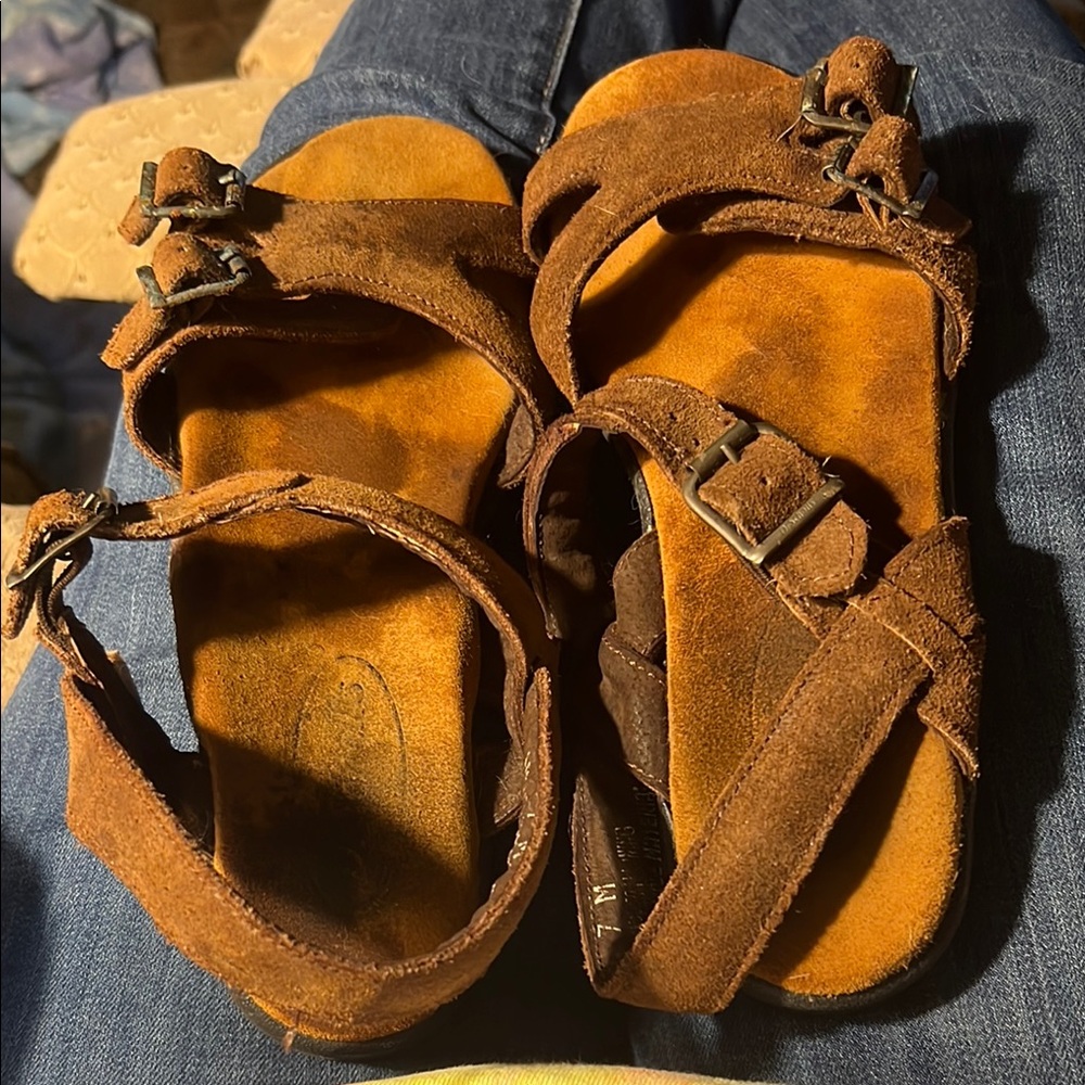 Dr. Scholl's Brown Sandals